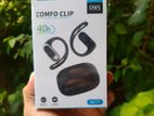 Black Celebrat W77 Comfo Clip OWS earbuds