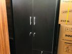 Black Cloth Melamine cupboard with drawer 2.