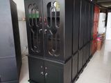 Black Colour 2D Oc Cupboard