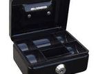 Black Colour Six Inch Cash Box