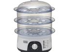 Black Decker 775W 10L 3-Tier Food Steamer (HS6000-B5)