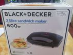 Black + Decker Sandwich Maker 600W (TS1000)