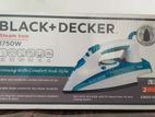 Black Decker Steam Iron-1750W (X1600-B5)