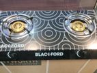 BLACK Ford Gas Cooker ( Glass Top)