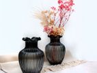 Black Glass Vase