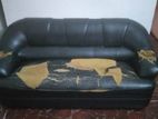 Black Leather Sofa