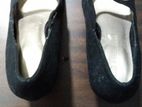 Black M &S shoes 3 inch heel good condition