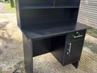 Black Melamine Study Table 36x18 Inch