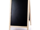 Black Menu Board Dual Side 3x2