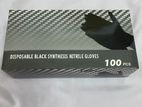 Black Nitrile Disposable Glove(100 Gloves per Box) Large