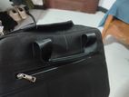 Black Office bag with wallet