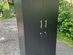 Black Office Cupboard 66x30Inch