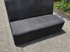 Black Office Lobby Sofa 4Ft