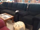 BLACK RECLINER FULL SET