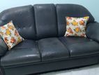 Black Sofa Set
