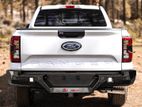 Black Steel Rear Bumper for Ford Ranger T6, T7, T8