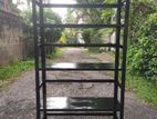 Black - Steel Storage Rack 6x3ft