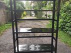 Black Steel Storage Rack 72x36Inch