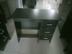 Black Writing Table with Cupboard 3