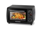 BLACK+DECKER 19 Liter Double Glass Multifunction Toaster Oven