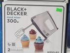 Black+Decker Hand Mixer 300w