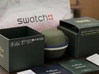 Blancpain X Swatch Bioceramic Scuba Fifty Fathoms Green Abyss Watch