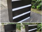 Blk & White Cashier Counter Table 4ft