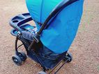 Blue with Black Baby Go Cart