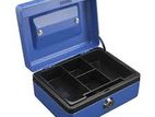 Blue Cash Box 6 Inch With Keys