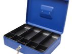 Blue Color Cash Box 12 Inch