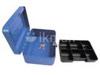 Blue Color Petty Cash Box 06 Inch