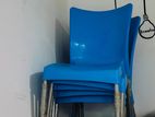 Blue Plastic Chairs