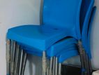 Blue Plastic Chairs