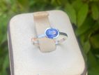 Blue Sapphire Gem Ladies Ring