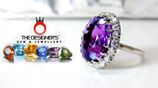Blue Sapphire Ladies Ring Dz001
