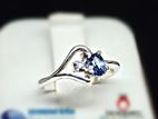 Blue Sapphire Ladies Ring (නිල් මැණික්‌)