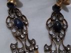 Blue Sapphire Earings