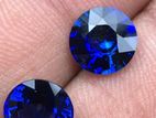 Blue sapphire pair