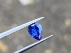 Blue Sapphire Pear Shape Gemstone for Jewellery