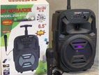 Bluetooth Speaker Portable Wireless with Karaoke Mic 6.5 inch