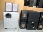 Bluetooth subwoofer and 2 speakers