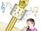 Bluetooth Wireless Karaoke Microphone - Speaker Kids Mic