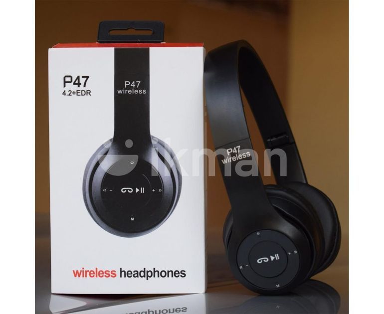 Bluetooth Wireless P47 Headphones Noise Canceling MP3/MP4 Player for