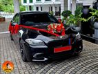BMW 520d Black for Wedding Hire
