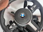 BMW 520d M-Sport Full-spec Steering Wheel