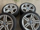 Bmw F10 F30 Msport 520d Alloy Wheels 245/40/ZR19