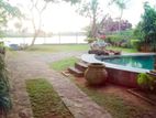 Bolgoda Lake Front Luxury House With Pier and Pool For Sale