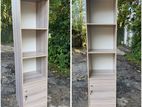 Book Rack Ash White 66x16Inch