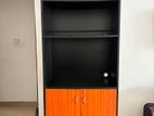 Book Rack With Cupboard