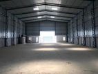BORALESGAMUWA : 11,500 SQFT (80P) FACTORY WITH LAND FOR SALE